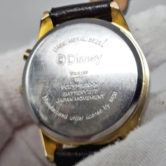Disney X Sekio Mickey Mouse Musical Gold Watch RARE H2F main image 10